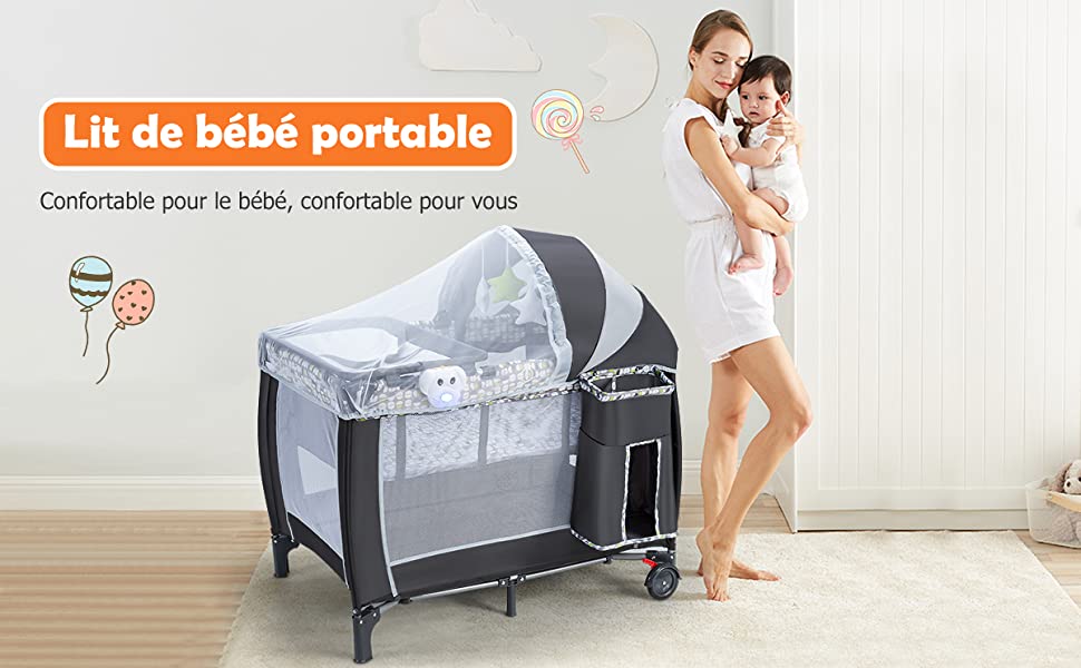 Lit-Parapluie-Bebe-Pliant
