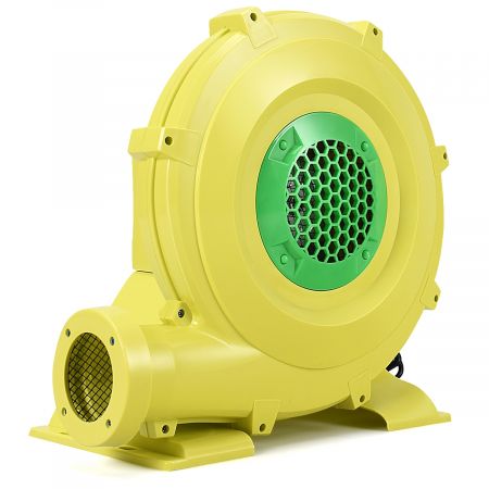 Pompe Gonflable de Ventilateur Electrique avec Moteur 680W pour Château Gonflable et Arches Gonflable Jaune