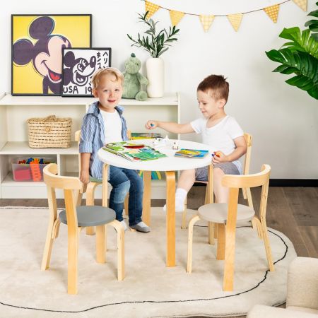 ensemble table et chaises d'activités pour enfants