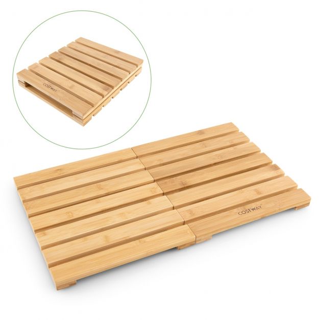 Tapis De Bain Bambou
