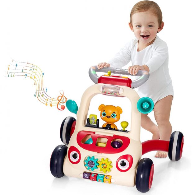 Trotteur interactif pour apprendre à marcher avec musique pour enfants LIU®  - Cdiscount Puériculture & Eveil bébé